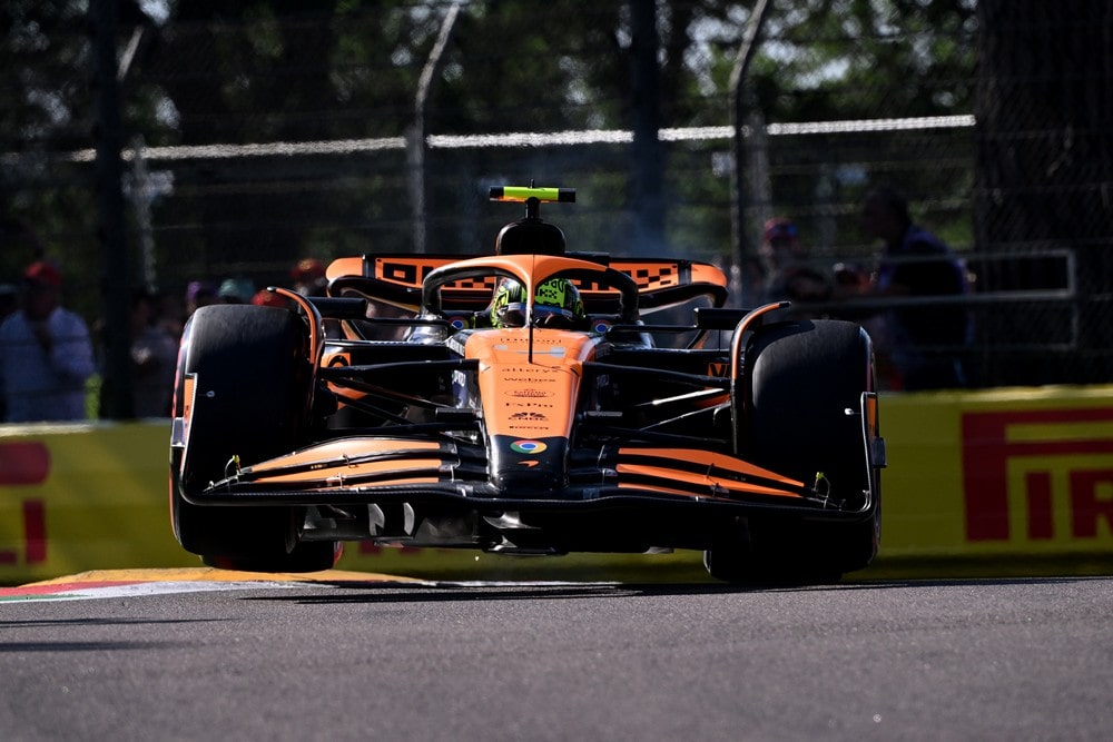 Lando Norris at the 2024 Imola Grand Prix