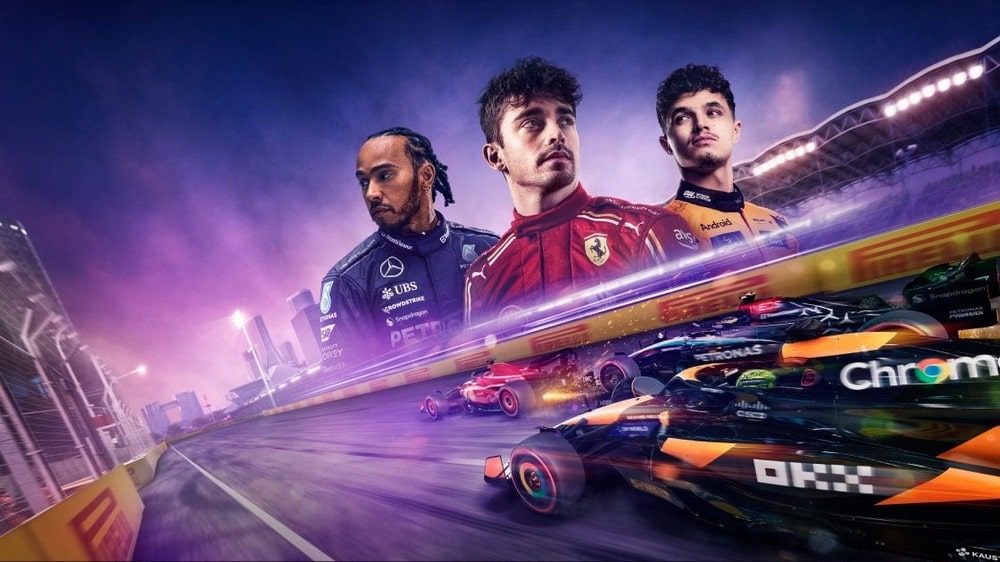 Artwork for the F1 24 video game