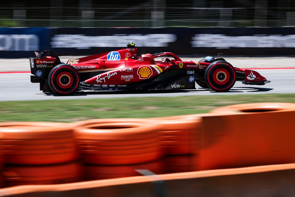 Carlos Sainz during the 2024 Spanish Grand Prix