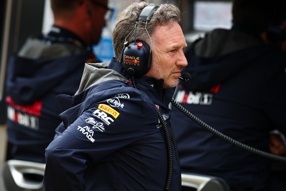 Christian Horner at the 2025 British Grand Prix