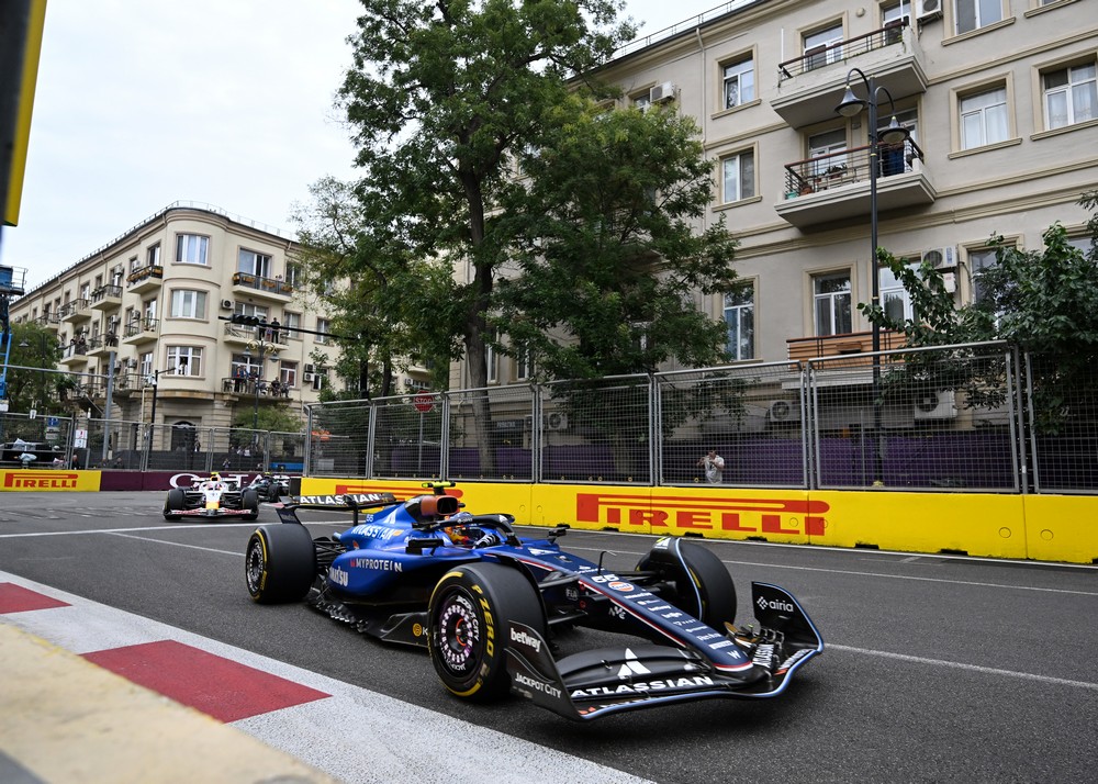 Carlos Sainz during the 2025 Azerbaijan Grand Prix